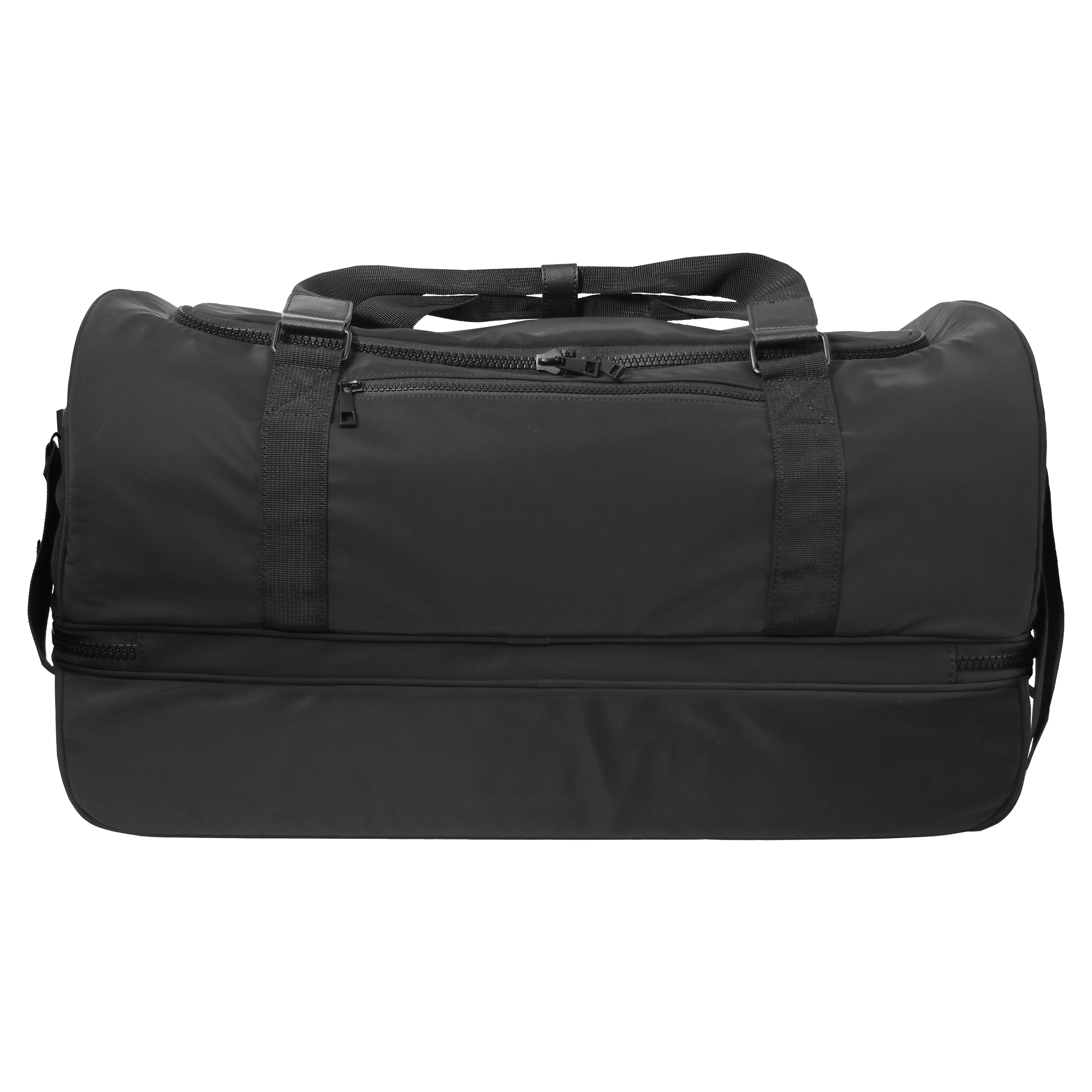 Node shoe compartment duffel